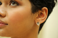 Prego Green Earrings