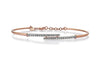 Claw White Bangle