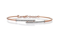 Claw White Bangle