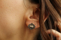 Gotham Grey Earrings
