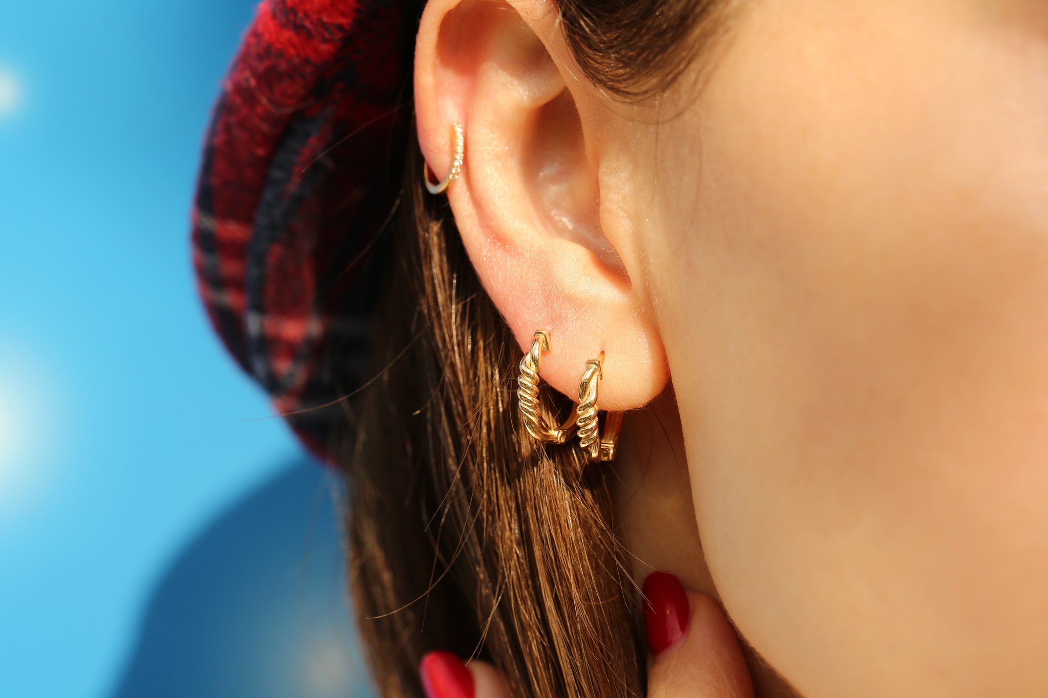 Kasım Düğümü Küpe