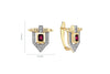 Prego Arma Earrings