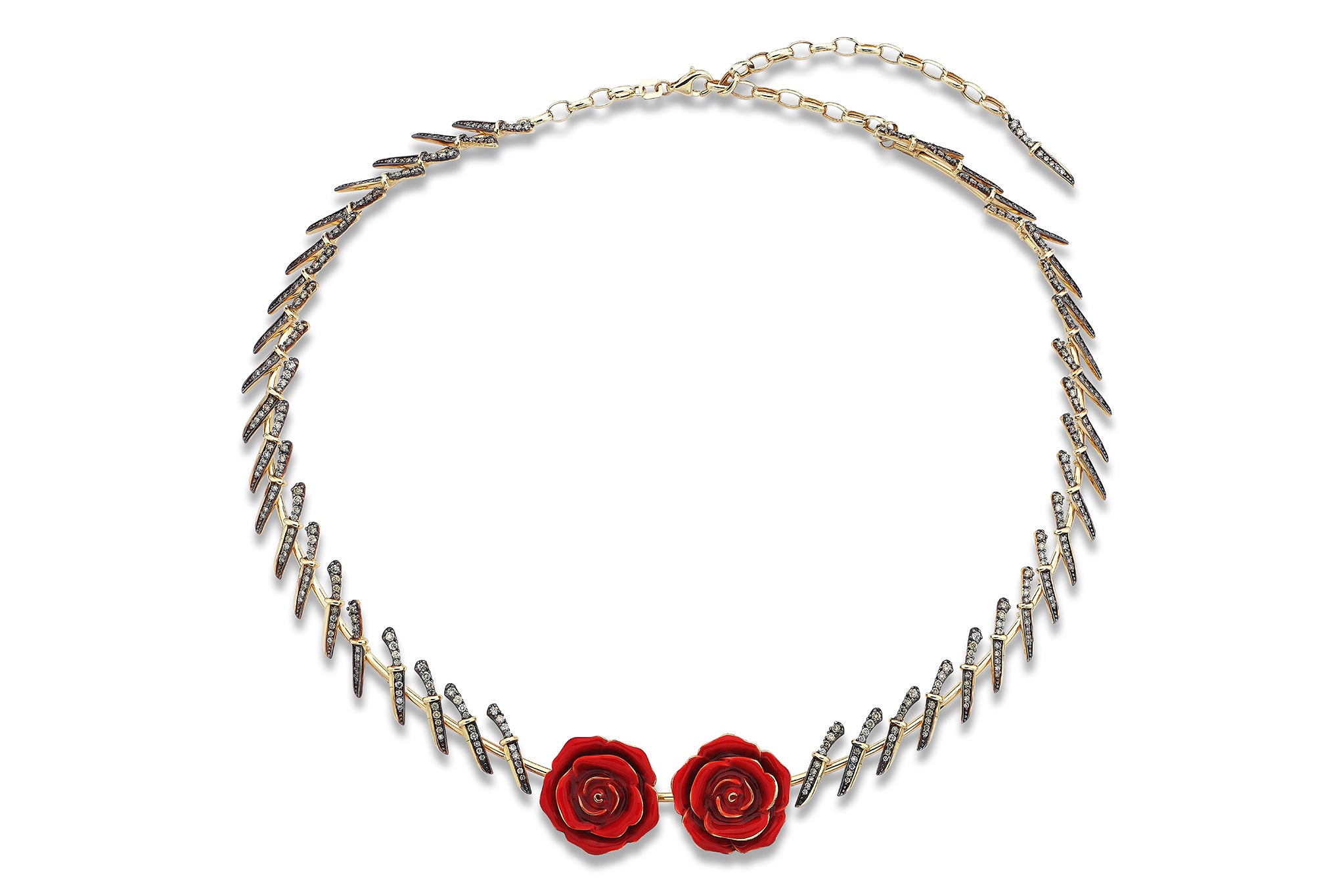 Bıçak ve Gül Choker