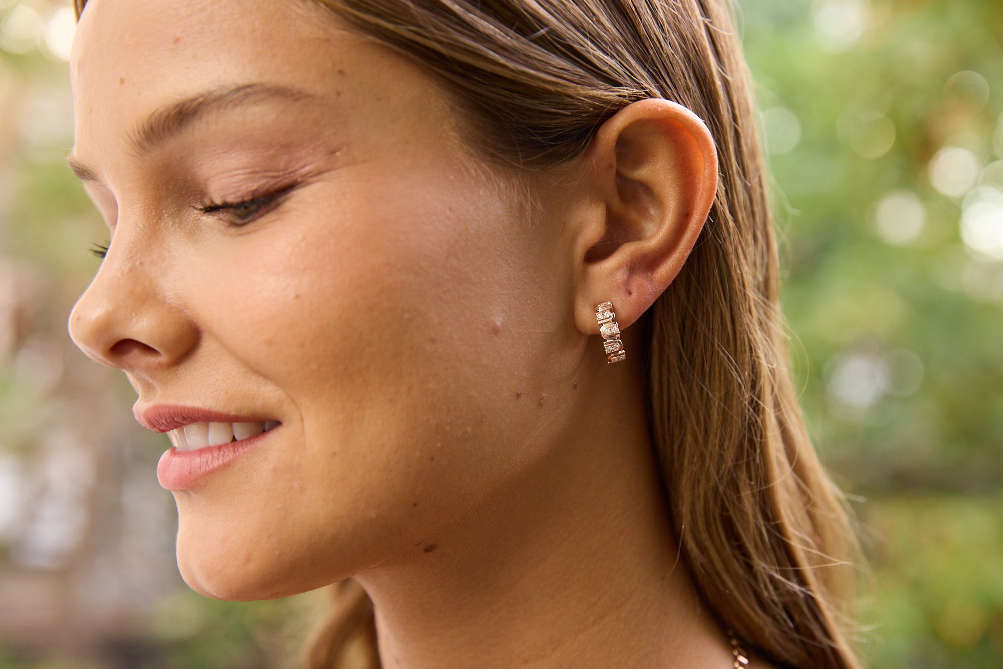 Sangria Hoop Earrings