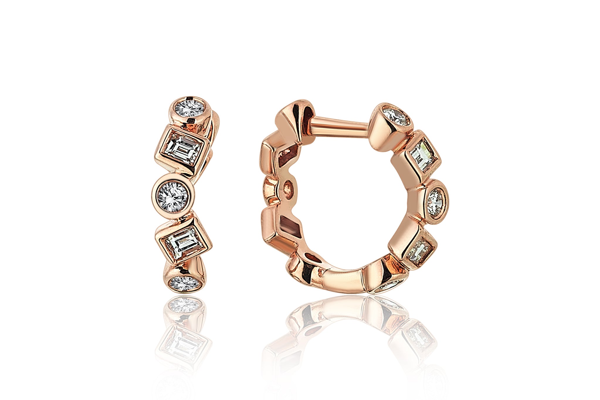 Octangle Earrings