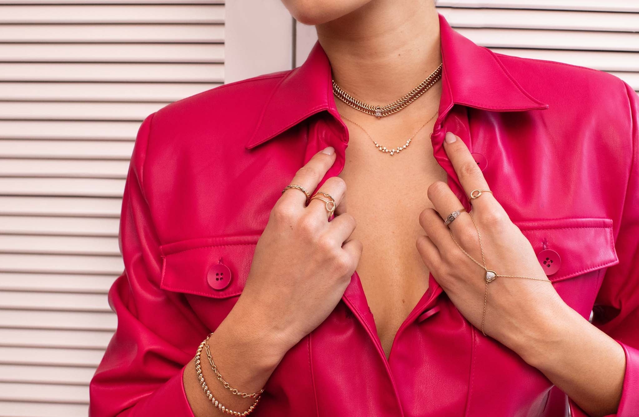 Baget Pırlanta Choker