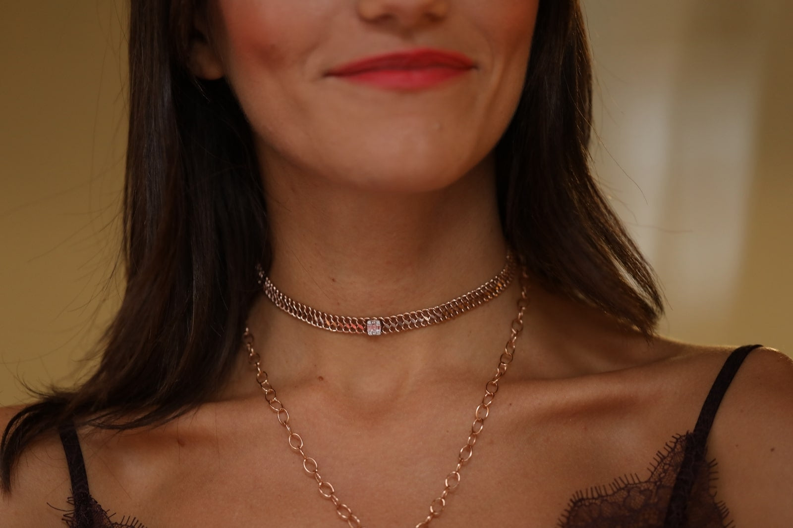 Baget Pırlanta Choker