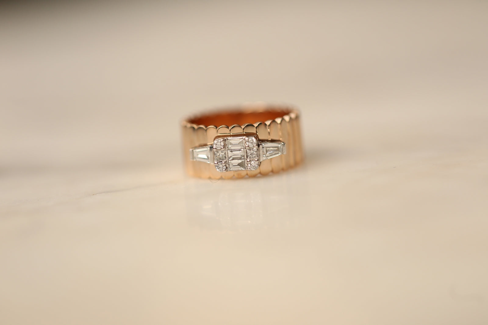 Kemer ve Baget Pırlanta Yüzük