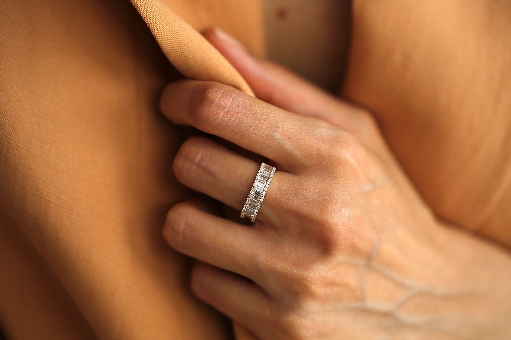 Yarım Tur Baget Yüzük