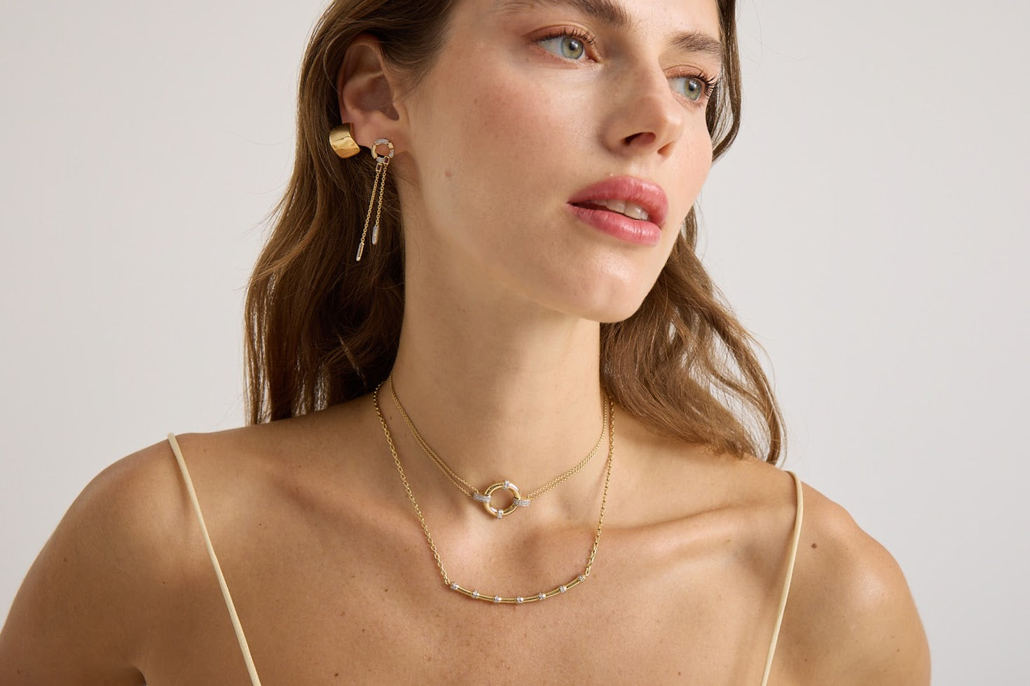Insula Line Necklace