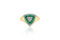 Desert Green Ring