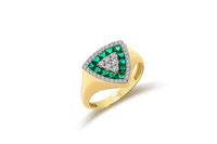 Desert Green Ring