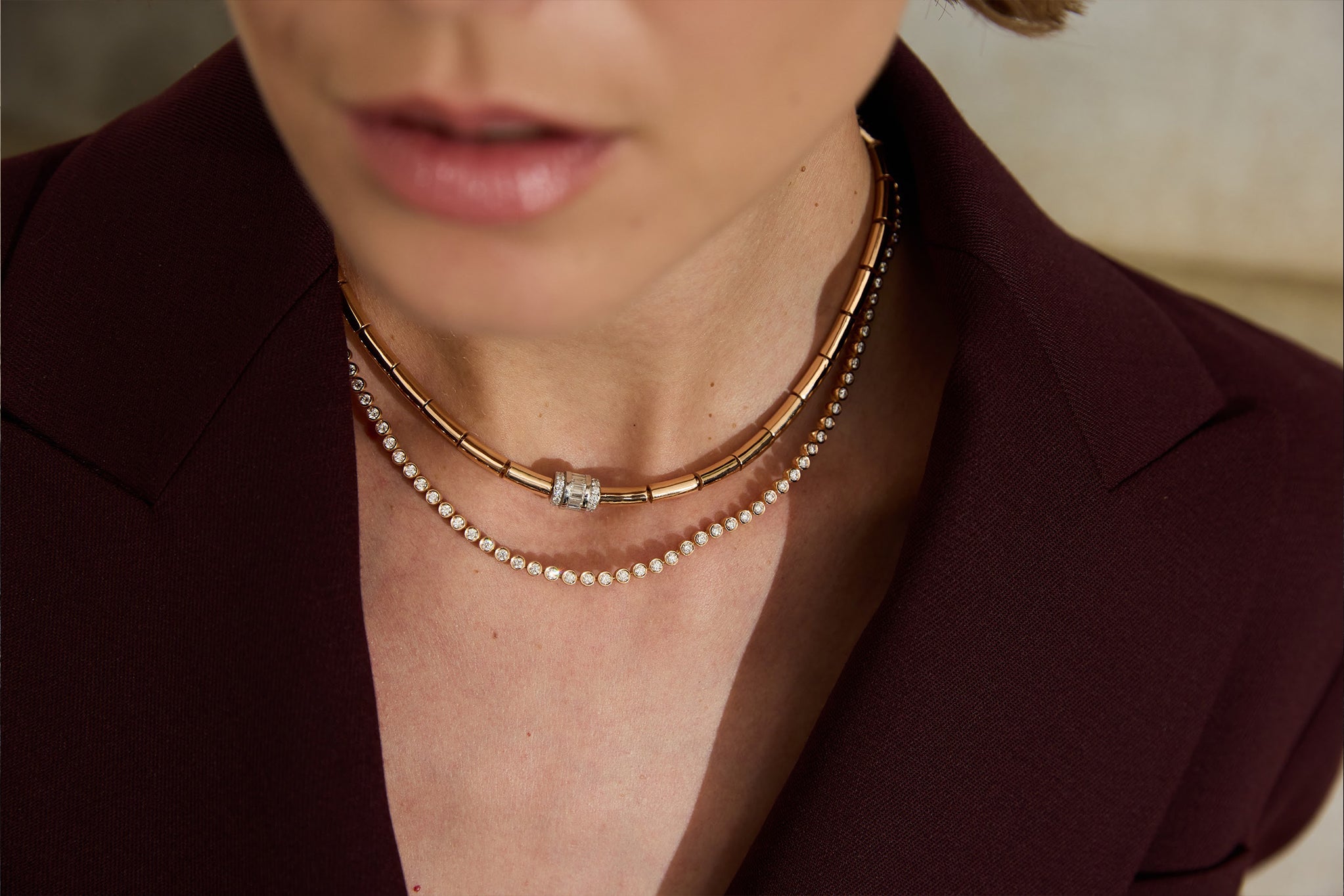Diamond Tennis Necklace