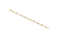 Path and Track Bracelet White