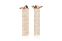 Path and Track Earrings
