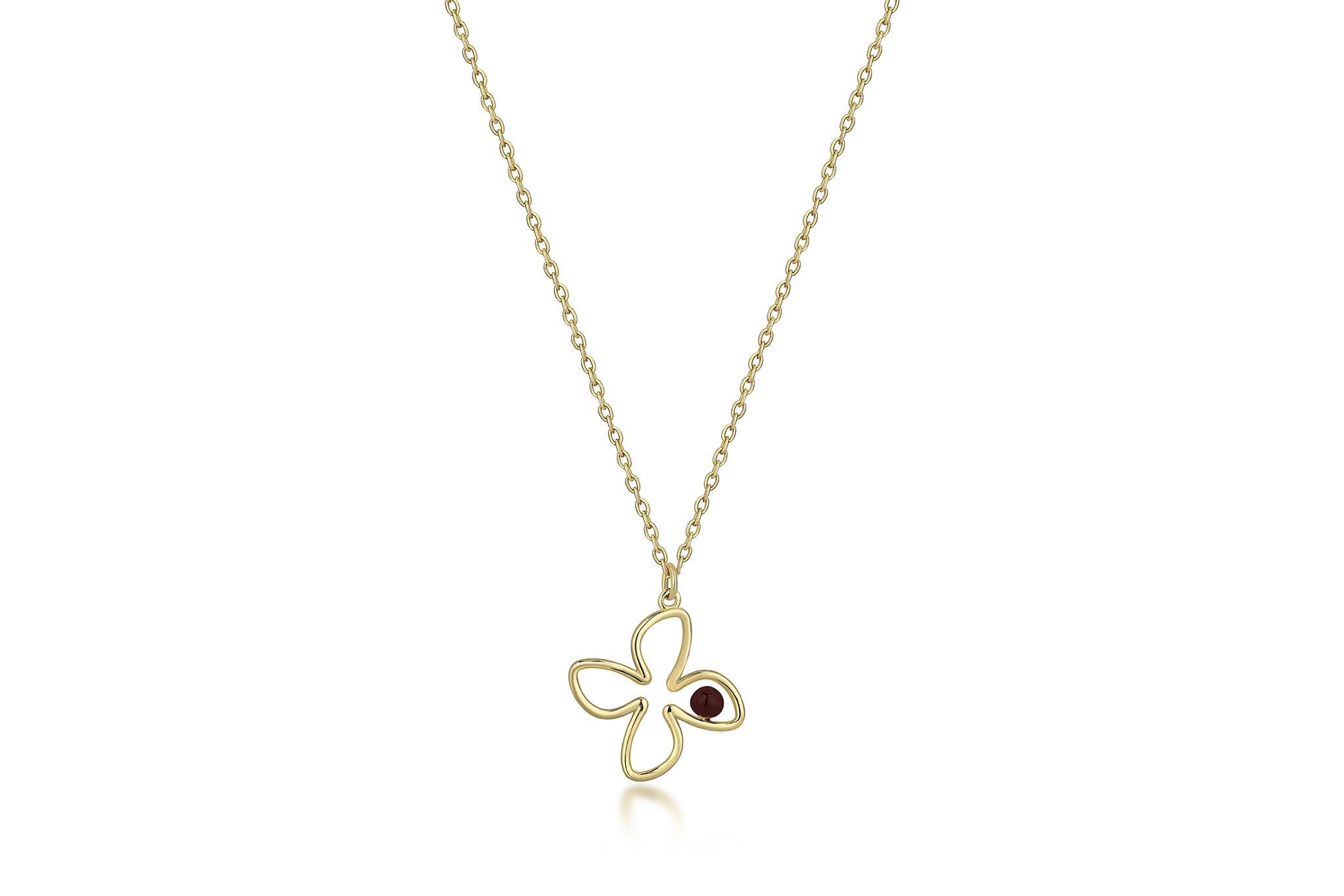 Flower Grape Necklace