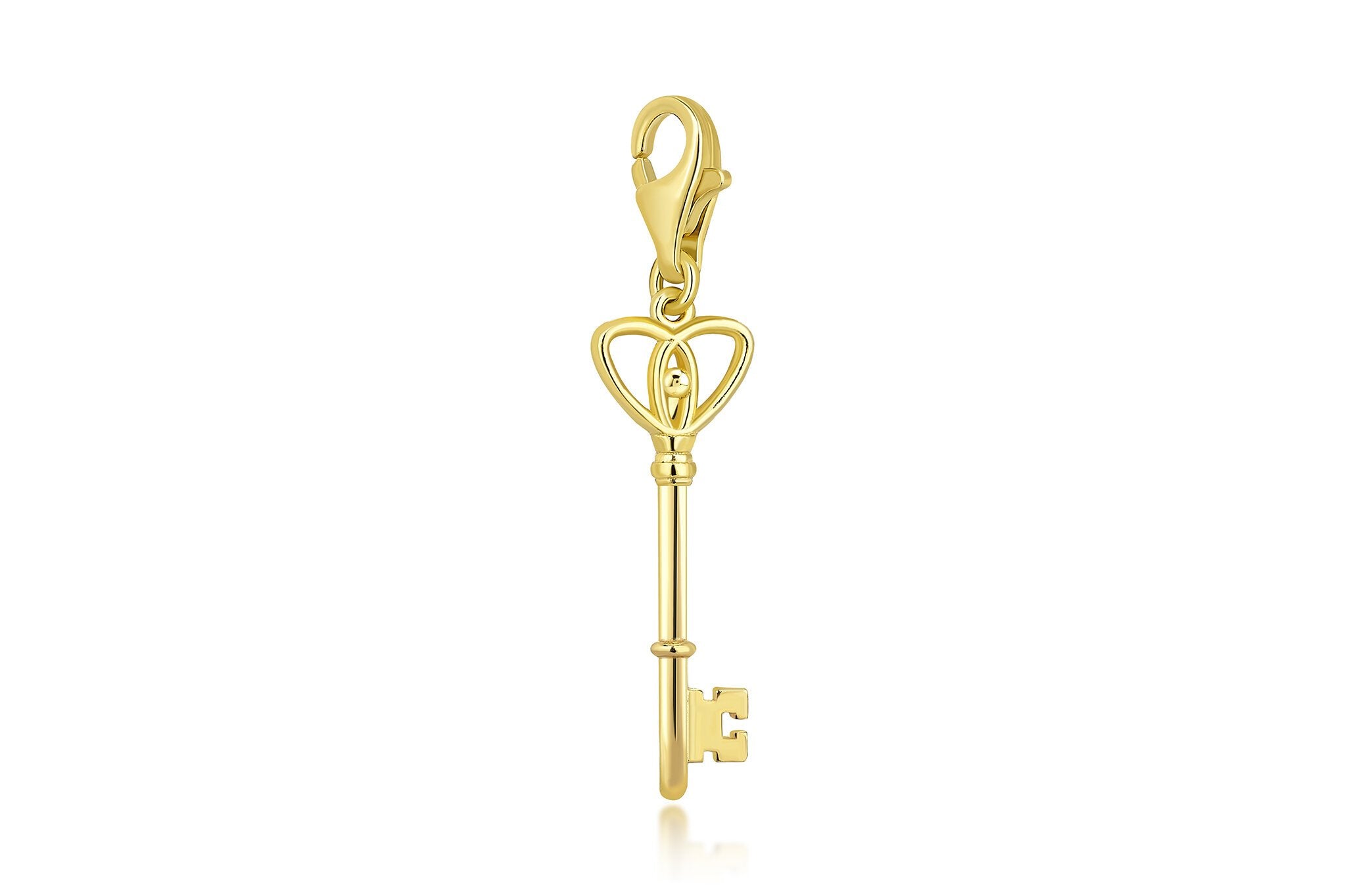 Charm Key Silver
