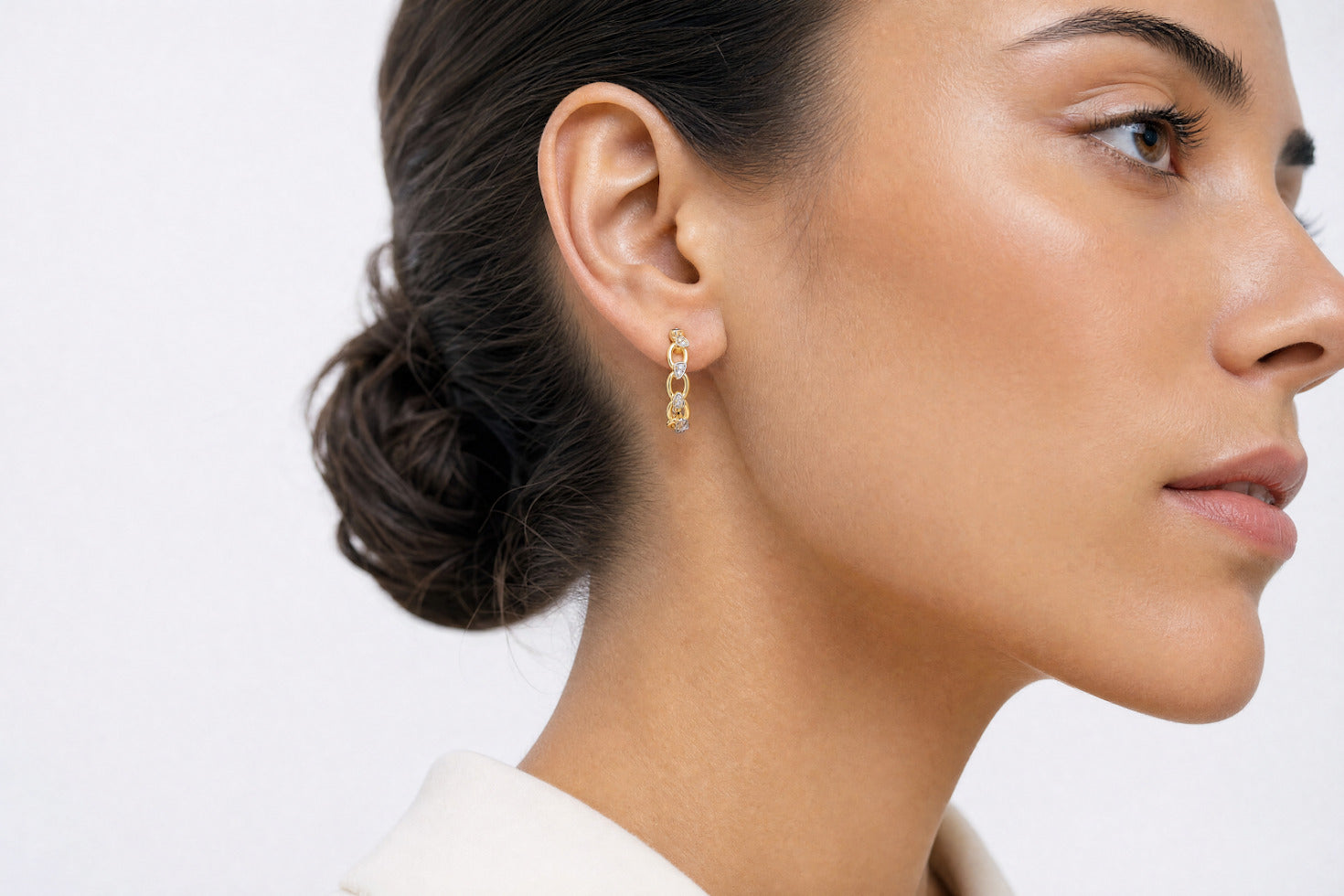 Connection Dia Earrings