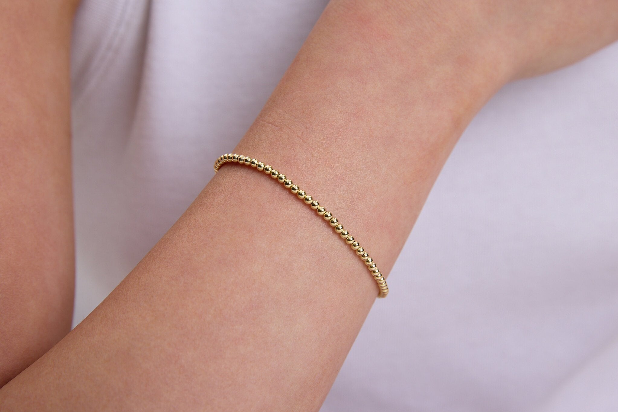 Seven &  Eleven Gold Bead