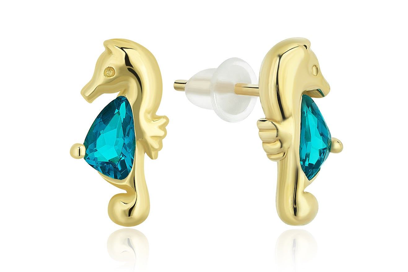 Pipe Fish Earrings