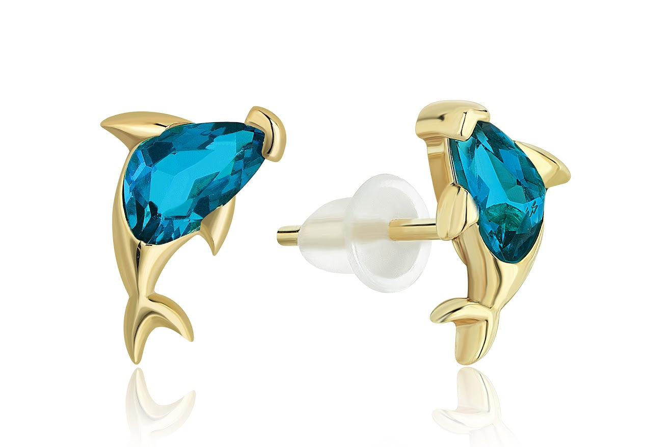 Flipper Bluey Earrings