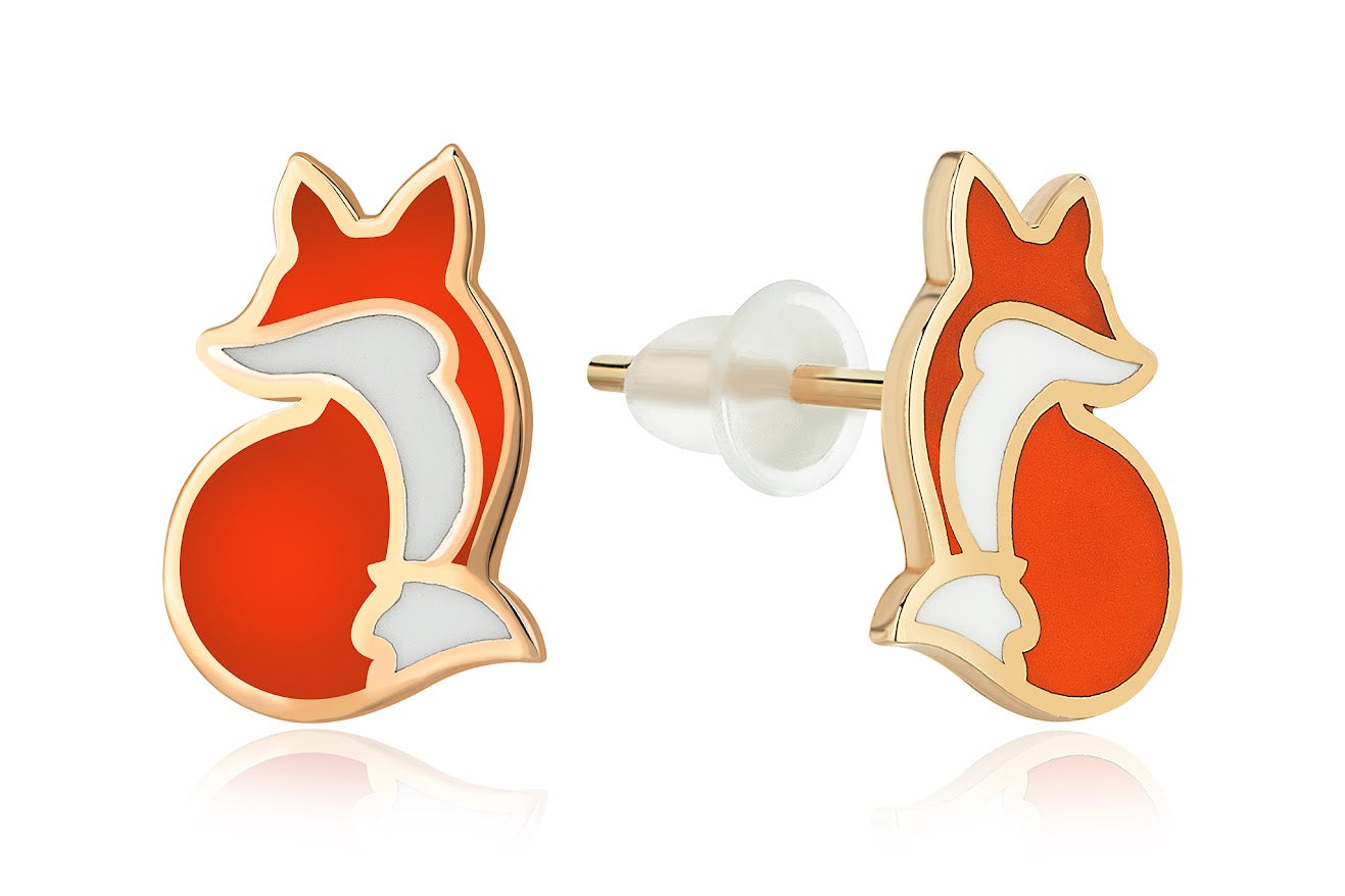 Fox Earrings
