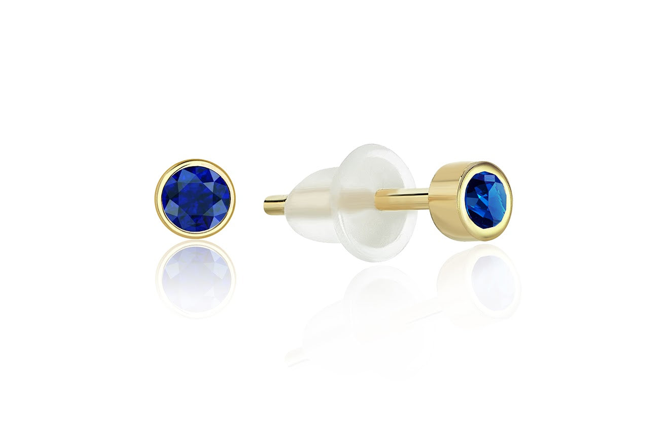 Blue Bubble Earrings