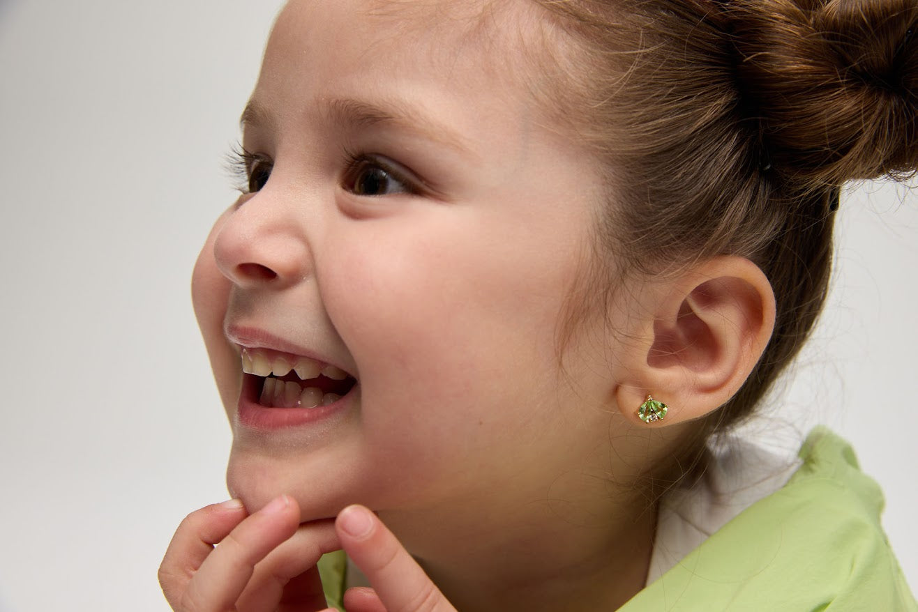 Minty Beetle Earrings