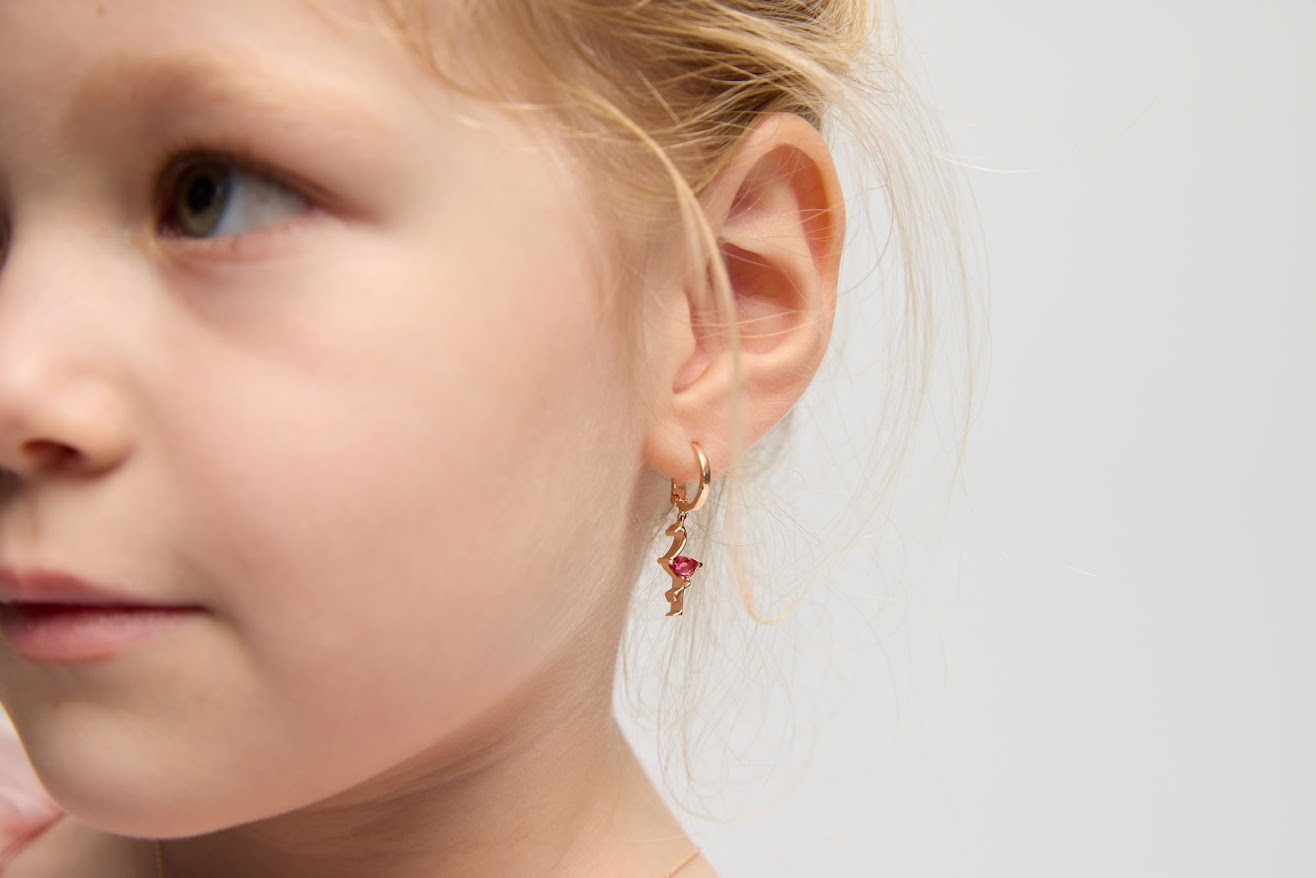 Candy Flamingo Hoops