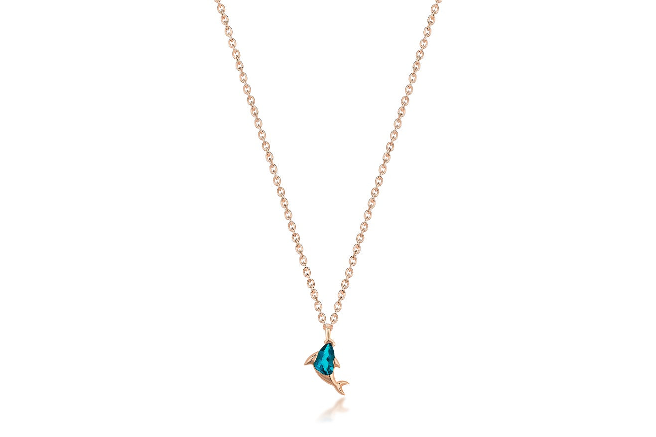 Flipper Bluey  Necklace