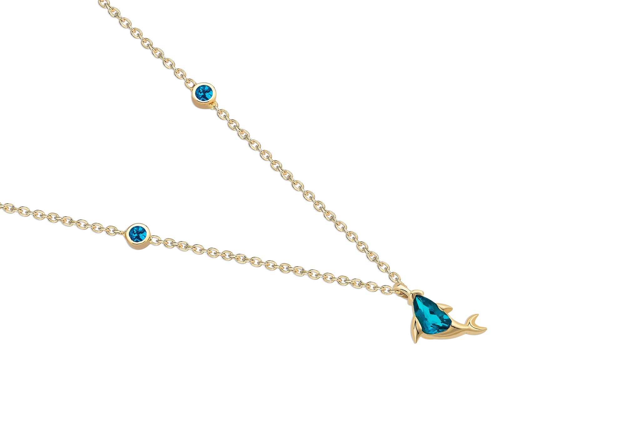 Lucky Flipper Bluey Necklace