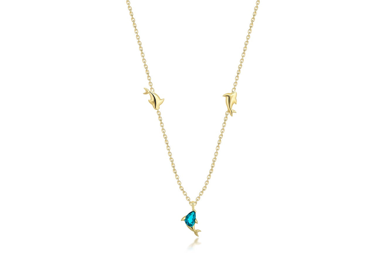 Playful Flipper Bluey Necklace