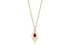 Poem Garnet Necklace