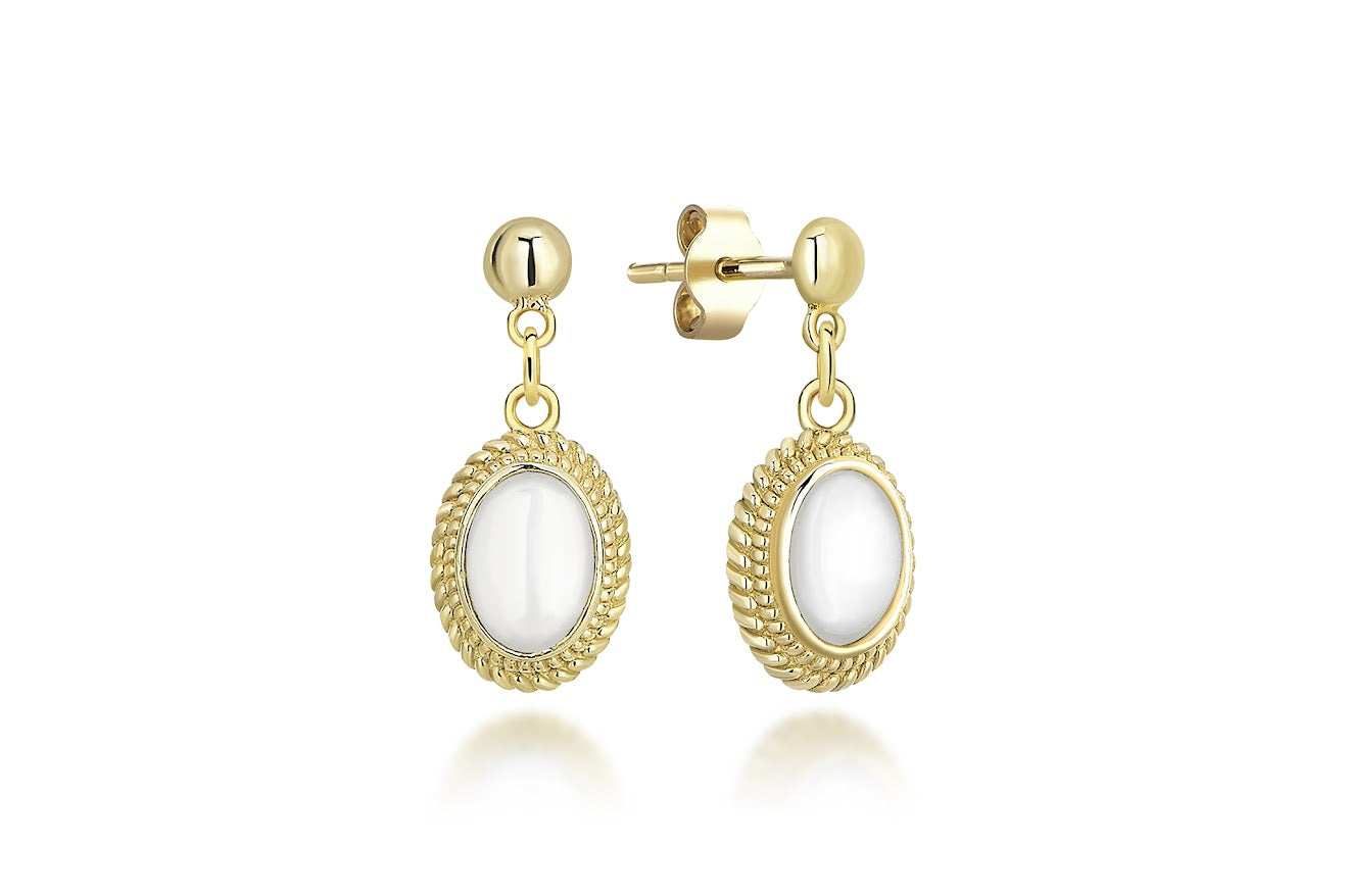 Opal Drop Earrings