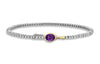 White Spot Tennis Bracelet