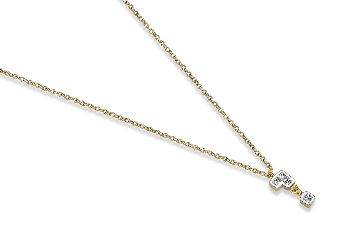 Tee Tetris Necklace