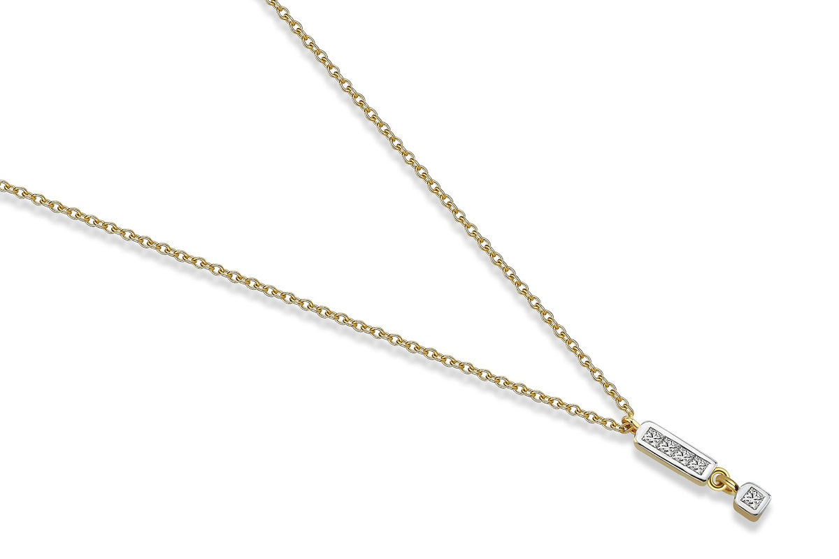 Line Tetris Necklace