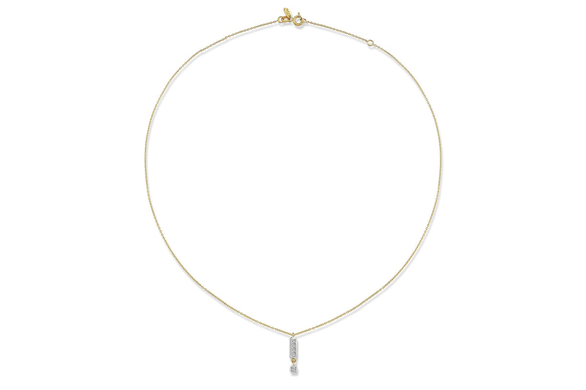 Line Tetris Necklace