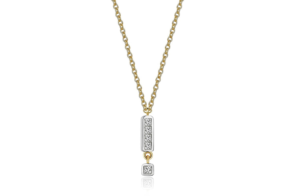 Line Tetris Necklace