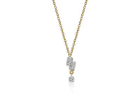 Zigzag Tetris Necklace