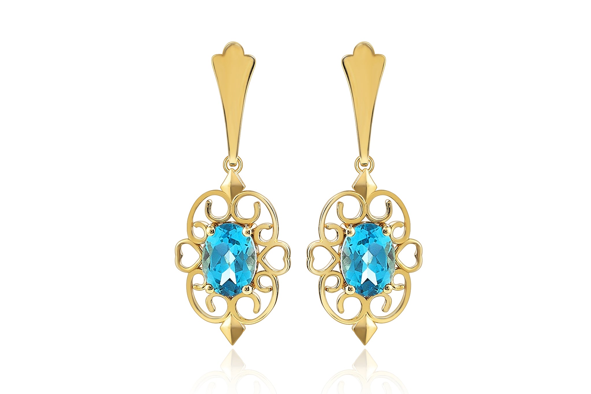 Victoria Blue Earrings