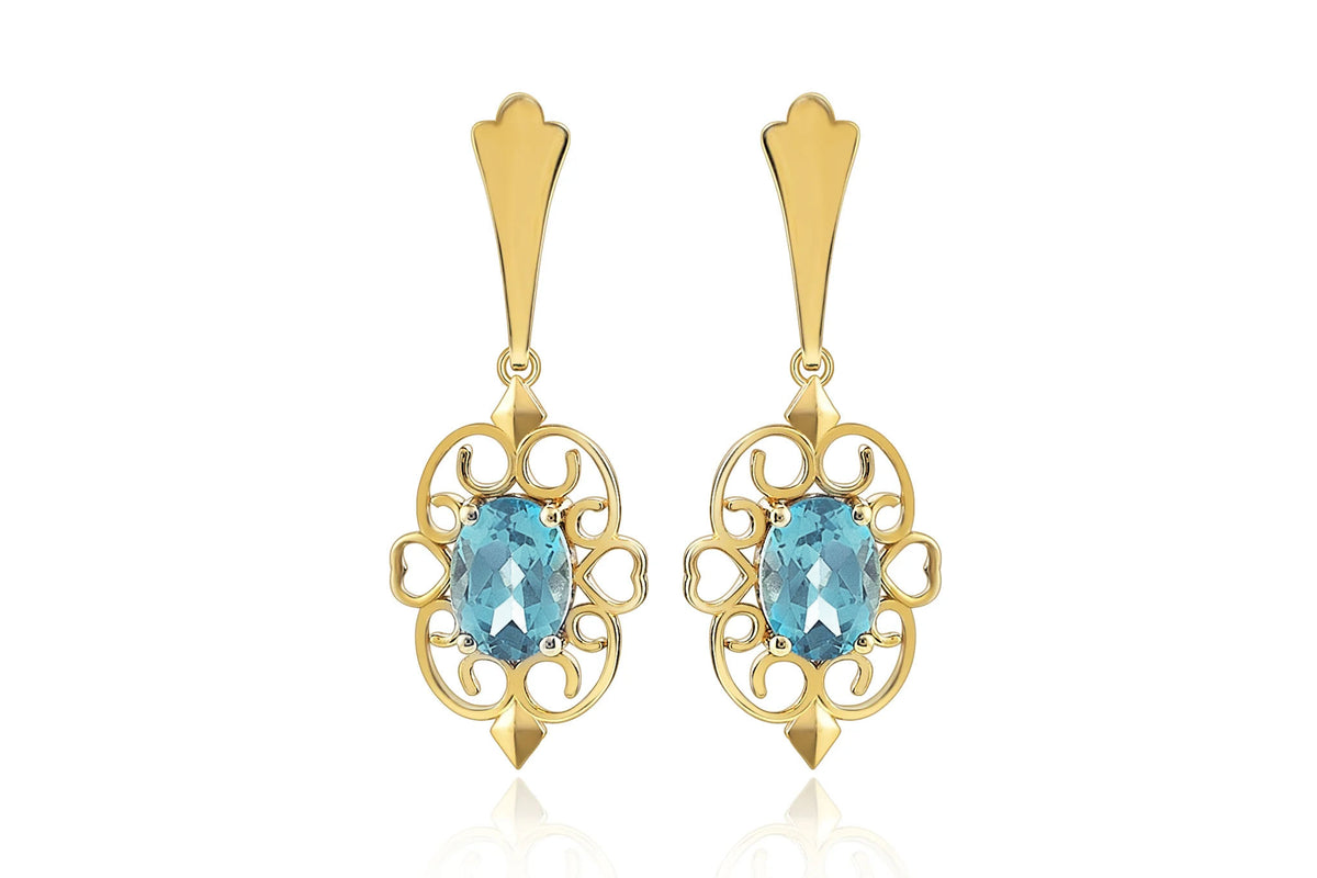 Victoria Blue Earrings