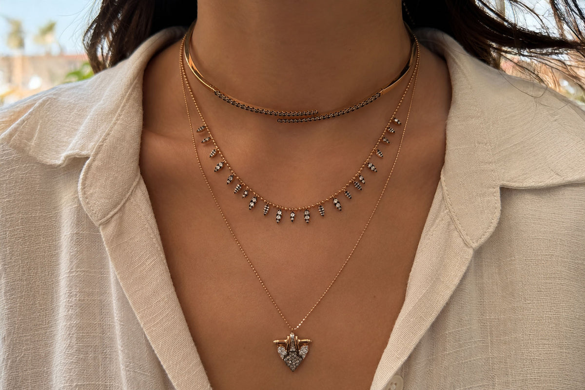 Claw Brown Choker