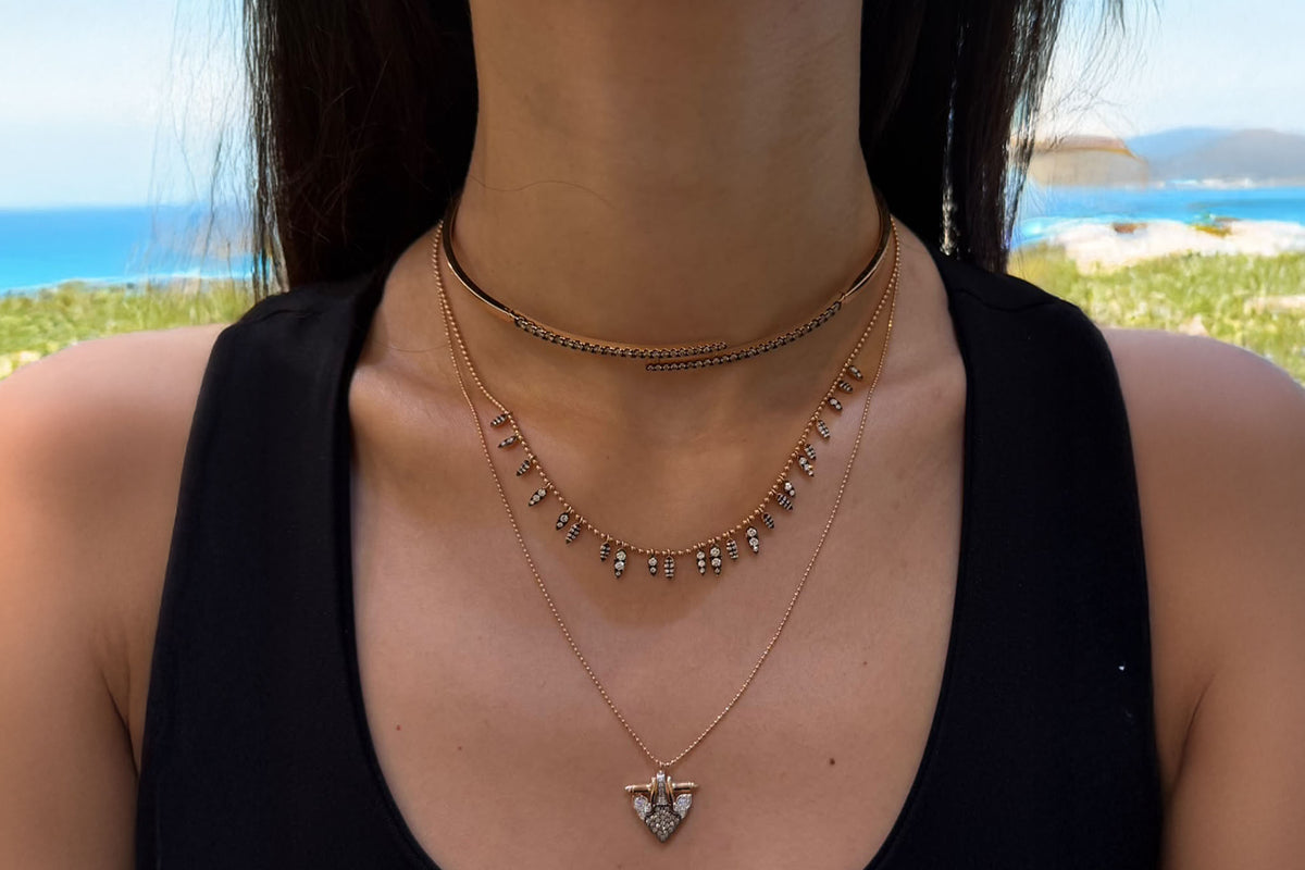 Claw Brown Choker