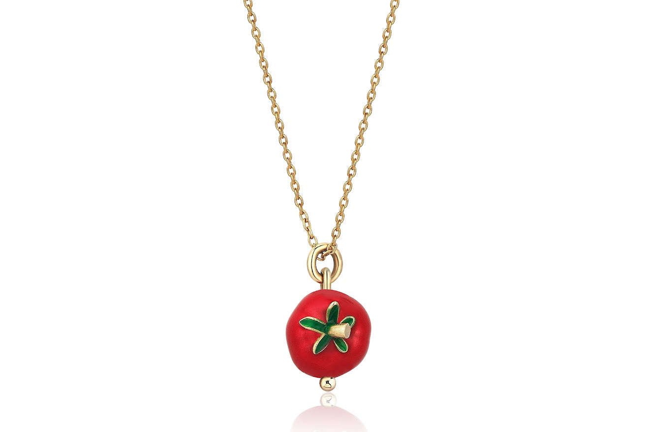 Tomato Necklace