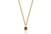 Mini Tetris Pink Necklace