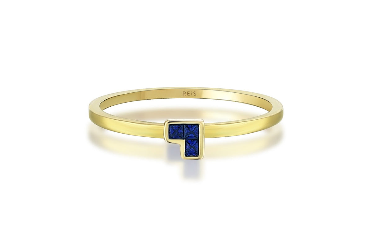 Corner Tetris Blue Ring