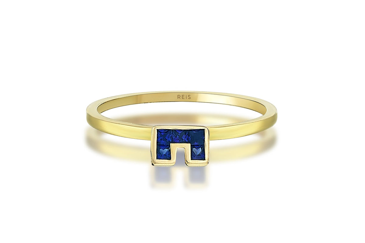 Arch Tetris Blue Ring