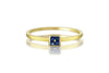 Mini Block Blue Ring
