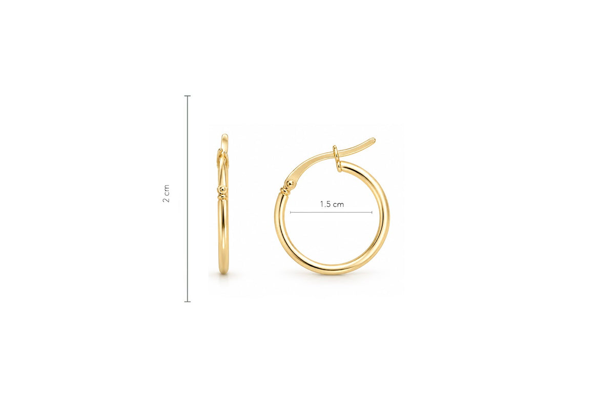 Fine Hoop Earrings